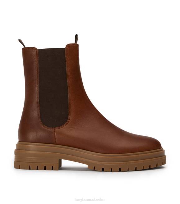 Stiefeletten| de Tony Bianco Frauen Wolfe-Stiefeletten Cognac 4624481